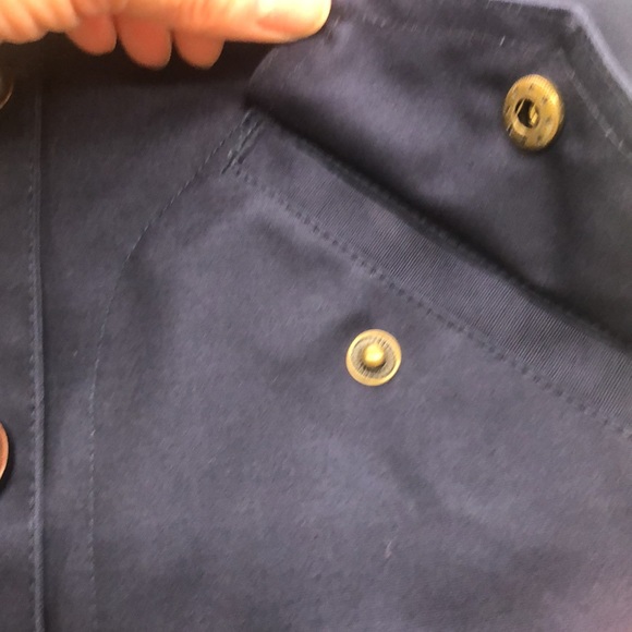 Joules Girl’s Navy Jacket With Hood, Size 3 Yr - Picture 4 of 11